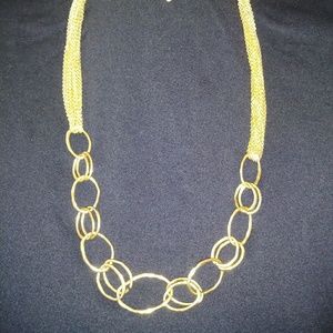 Long Alfani gold chain necklace